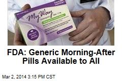 how good are the generic morning after pills